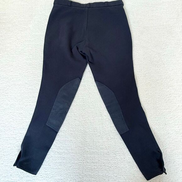 Gatsby Girl Vintage Navy Blue Equestrian Breeches Pants Adjustable - Women’s 34 - Picture 8 of 12